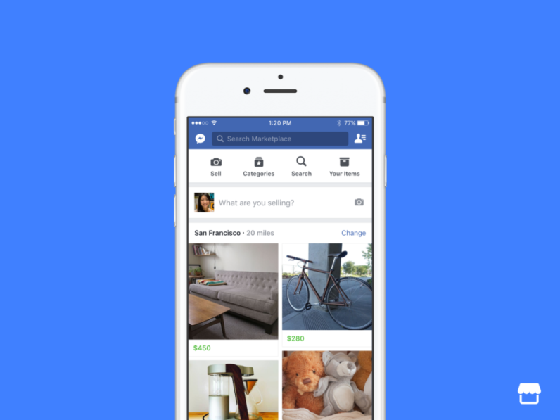 Έρχεται το Facebook Marketplace