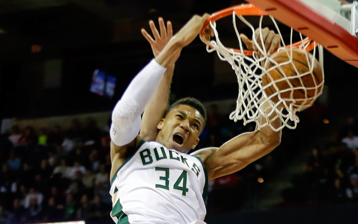 Στο Top 10 o Αντετοκόυμπο μόνο 3 φορές !!!