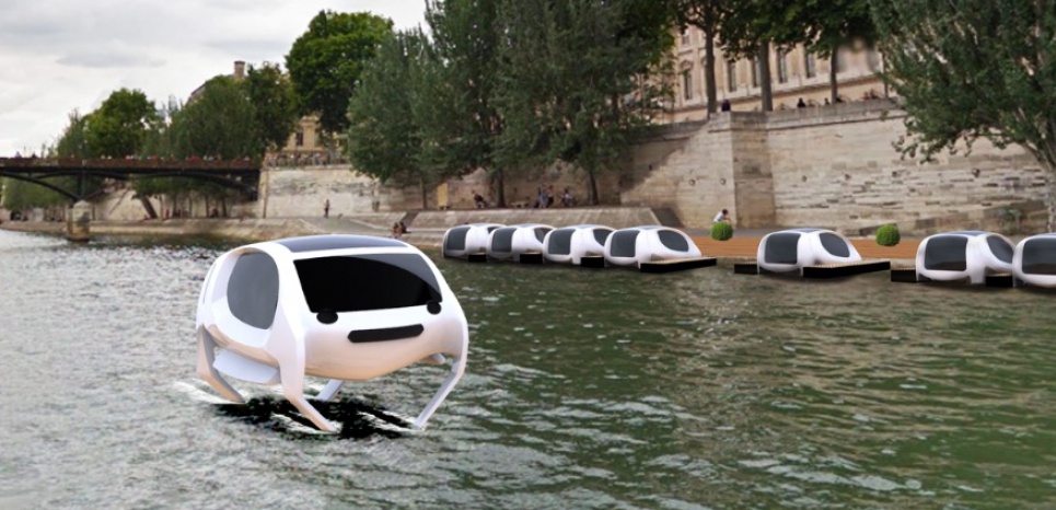 Sea Bubble | Tο ιπτάμενο taxi στο Παρίσι
