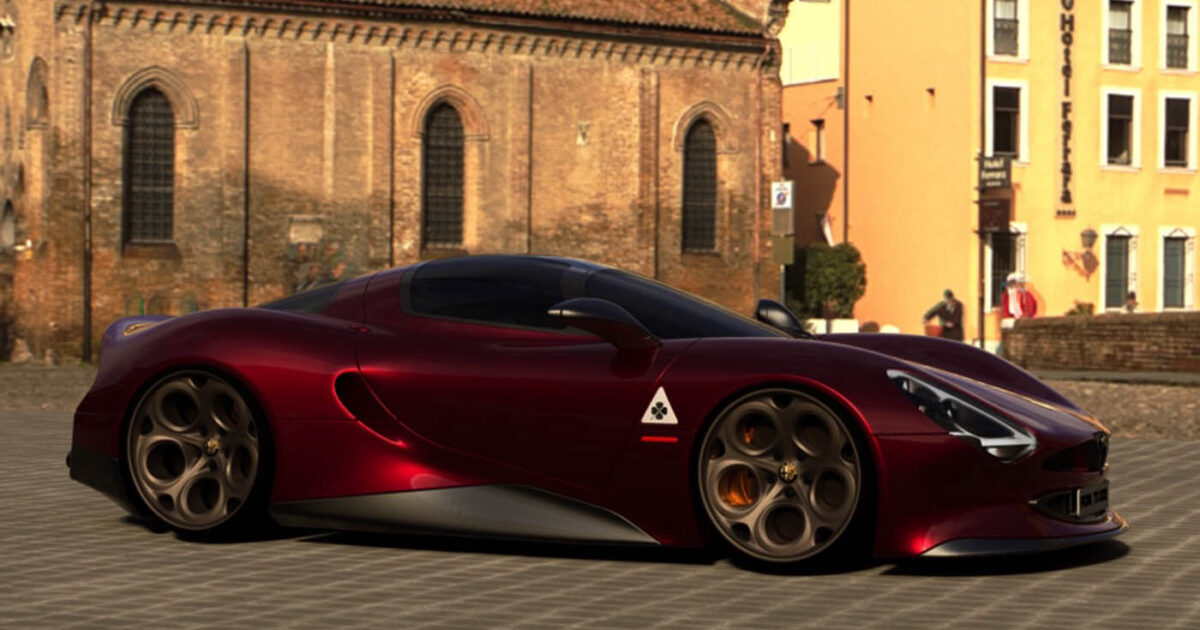 Ευτυχισμένο το 2017 με την σέξι Alfa Romeo Tipo 66 Stradale! (photos)