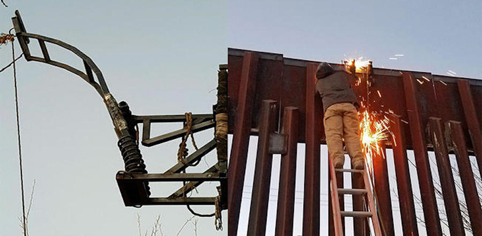 Ο καταπέλτης που αψηφά τον φράχτη του Trump…