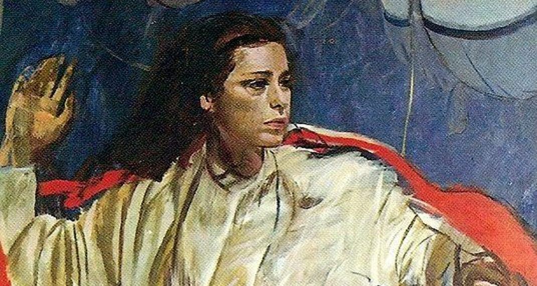 Όταν ο Μυταράς ζωγράφισε την Καρέζη