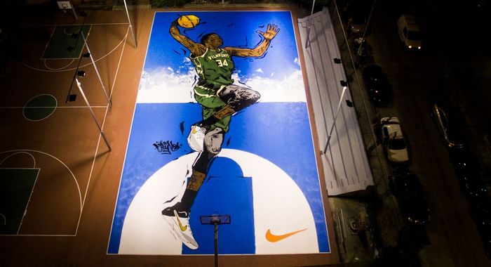 SAME84 | O καλλιτέχνης που έκανε το graffiti του Γιάννη Αντετοκούνμπο στα Σεπόλια