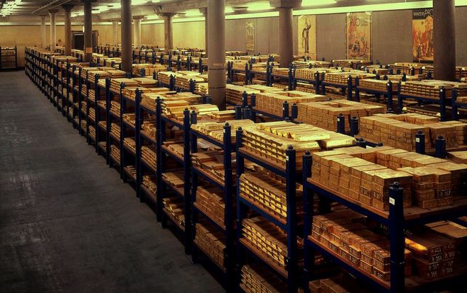 Που φυλάσσονται τα αποθέματα χρυσού της Ελλάδας ?
