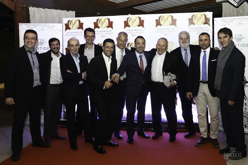 Η λαμπερή τελετή για την απονομή των βραβείων Estiatoria.gr Premium Awards 2017.