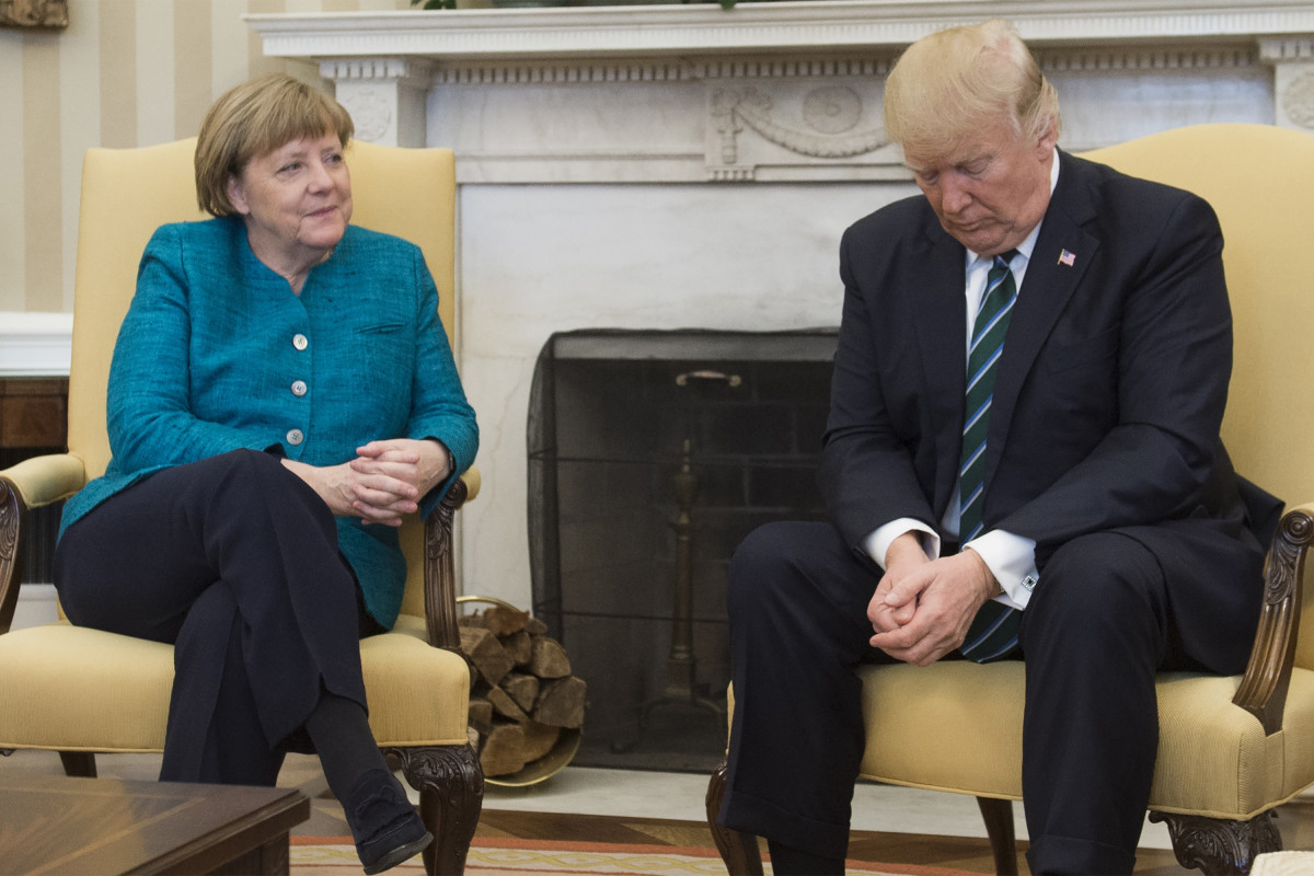 Το «γράψιμο» Trump σε Merkel – ( video )