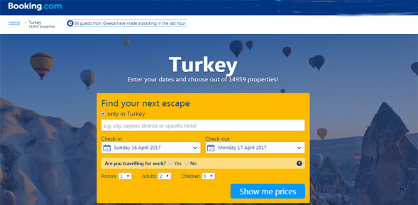O Ερντογάν το τερμάτισε:  έκλεισε και το Booking στη Τουρκία