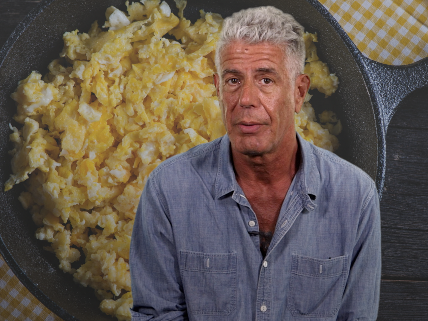 Ο Anthony Bourdain έχει τη συνταγή για το πιο νόστιμο και υγιεινό πρωινό