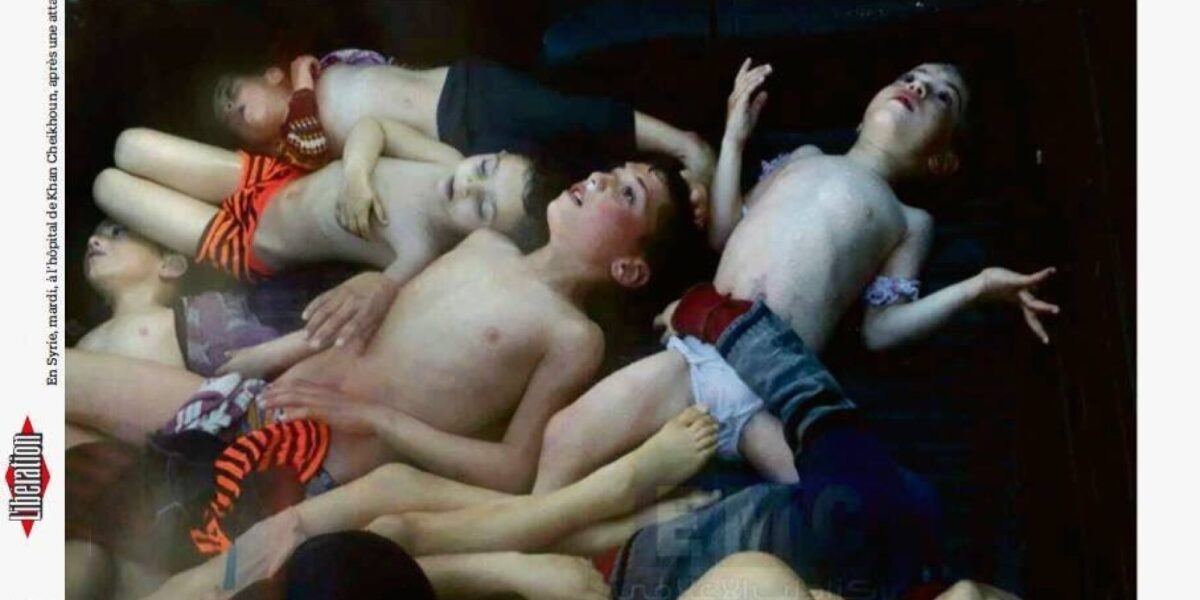 «Τα παιδιά του Άσαντ»: Το εξώφυλλο – γροθιά της Liberation που «κόβει» την ανάσα