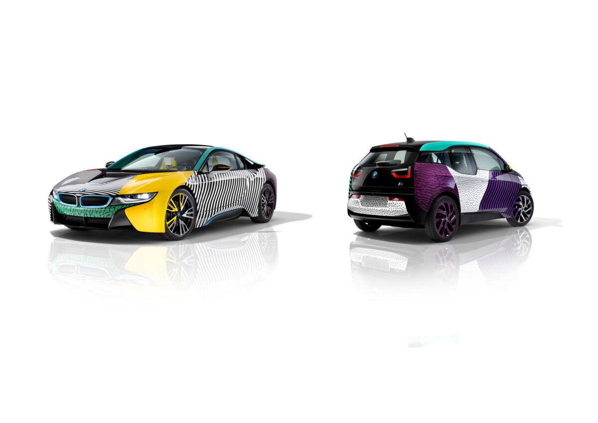 BMW i8 και i3 από την Garage Italia τιμούν το Memphis Design! (photos)