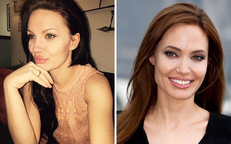 Melissa Baizen | Η σωσίας της Angelina Jolie που την μπερδεύουν με τη σταρ του Hollywood