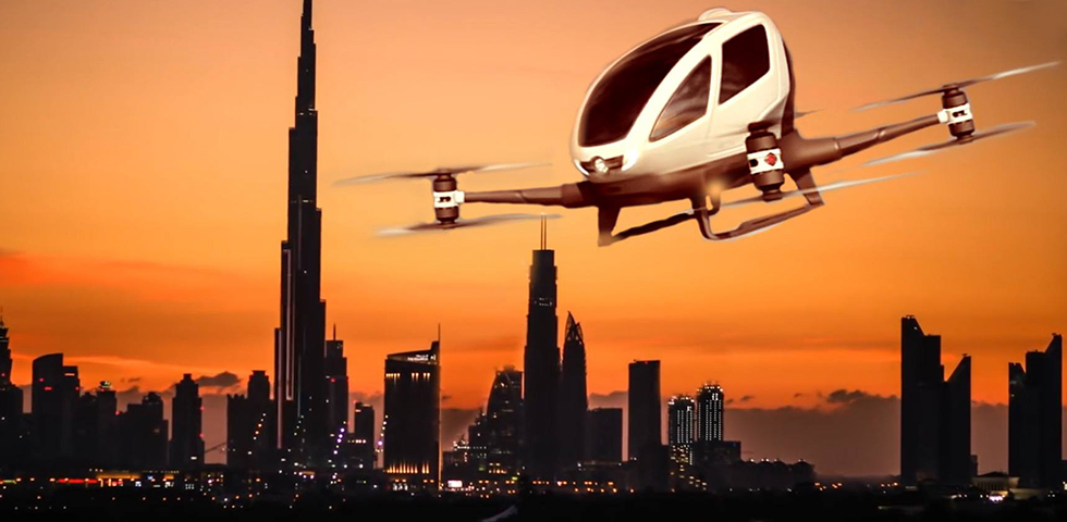 Ταξί drone στο Dubai από αυτό το καλοκαίρι…