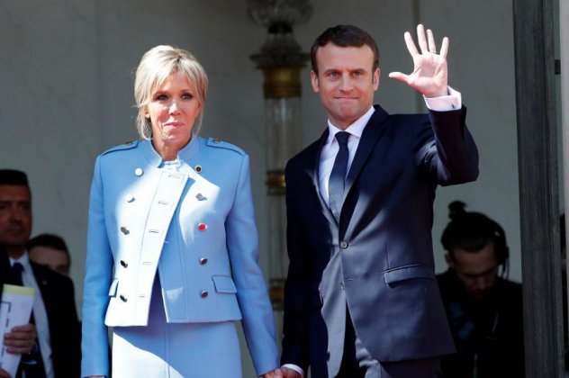 Brigitte Macron|Η κομψή εμφάνιση στην ορκωμοσία του Προέδρου της Γαλλίας