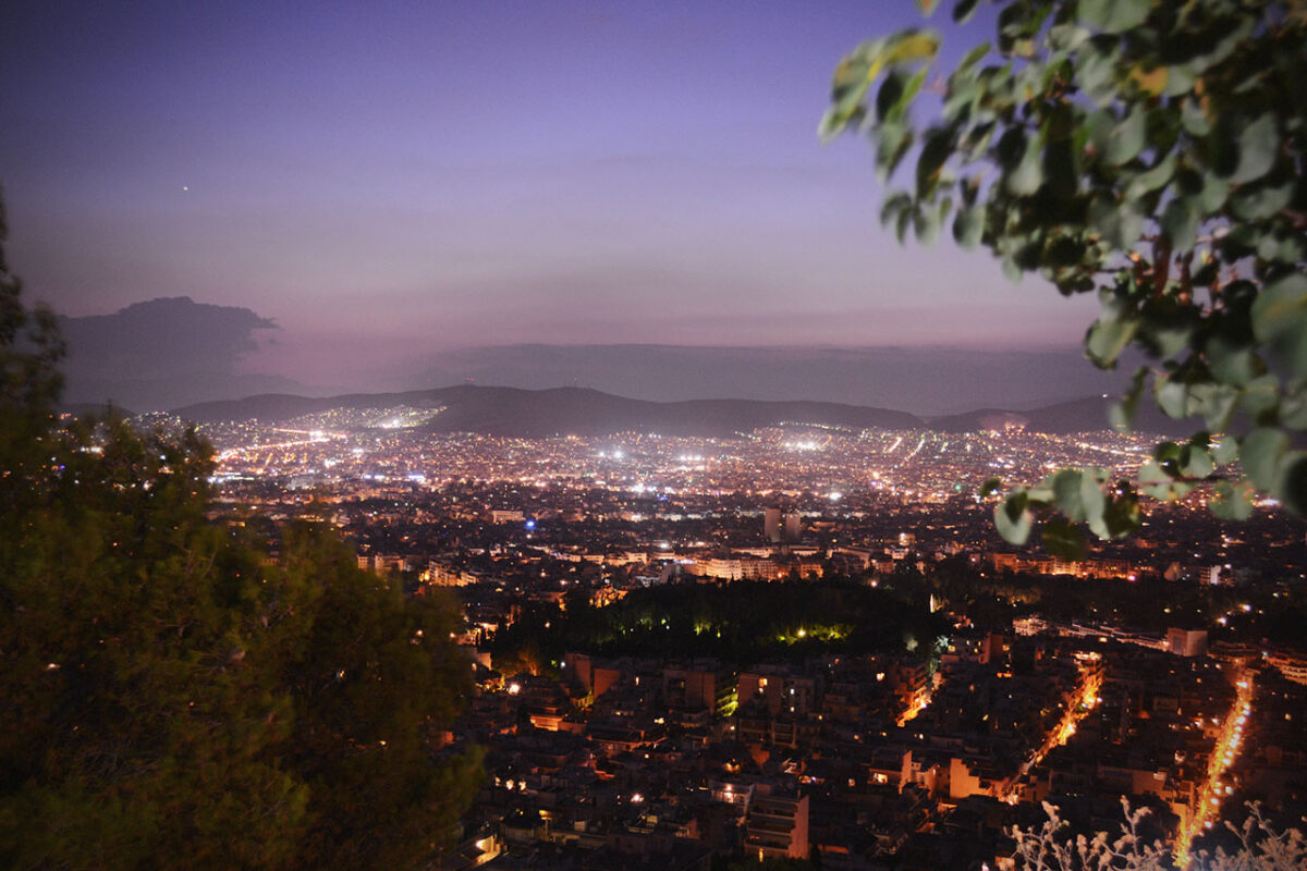 Ξημέρωμα στον Λυκαβηττό