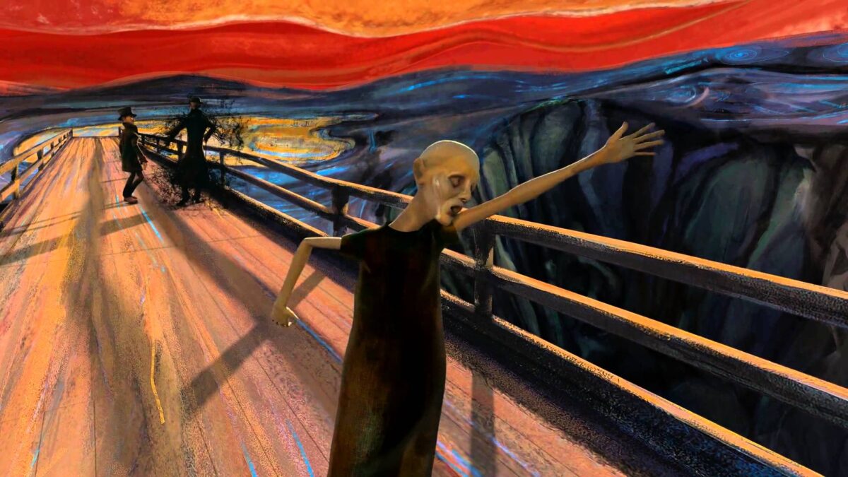 Η Κραυγή του Munch έγινε animation με τα μαγικά φωνητικά του The Great Gig in the Sky των Pink Floyd