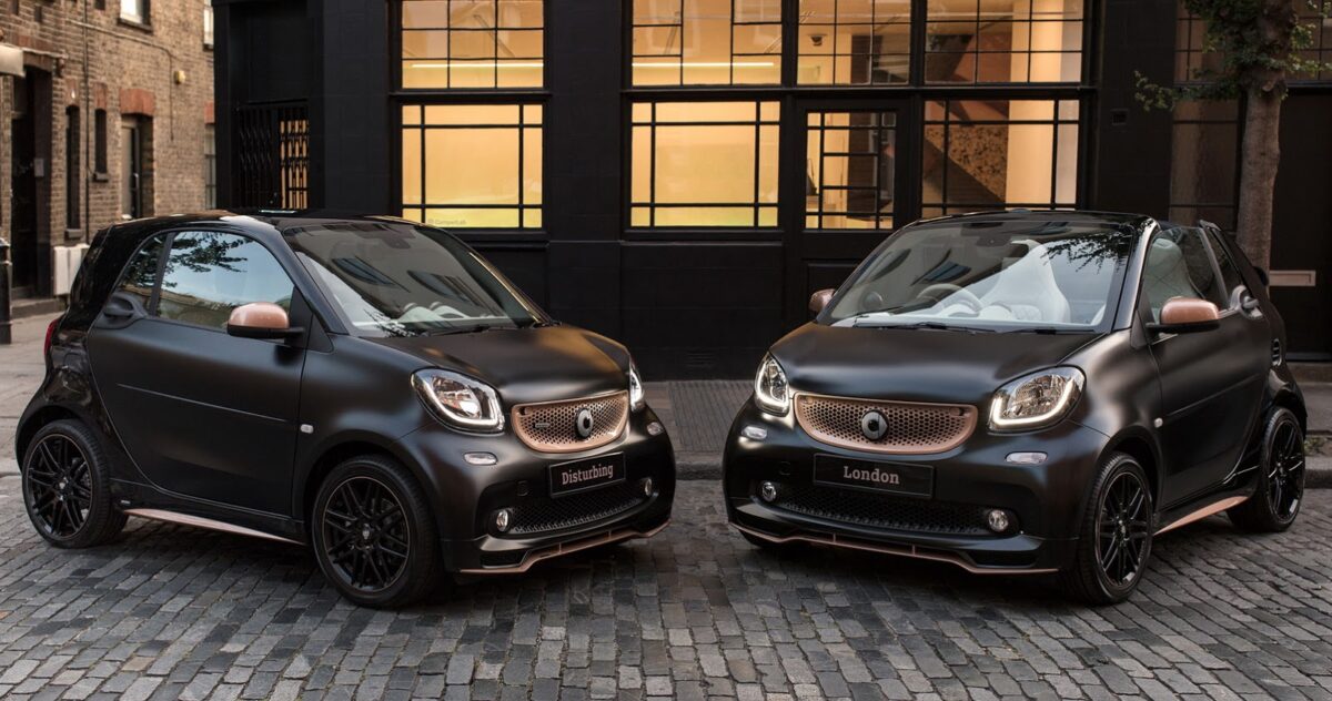 Disturbing London: Συλλεκτικές εκδόσεις για τα smart Brabus fortwo και forfour! (photos)