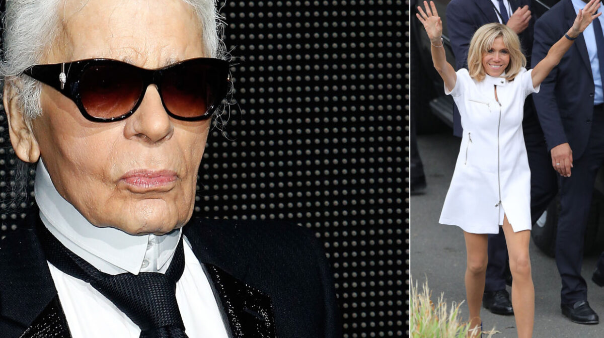 Karl Lagerfeld στο Paris Match | H Βrigitte Macron έχει τις πιο ωραίες γάμπες του Παρισιού