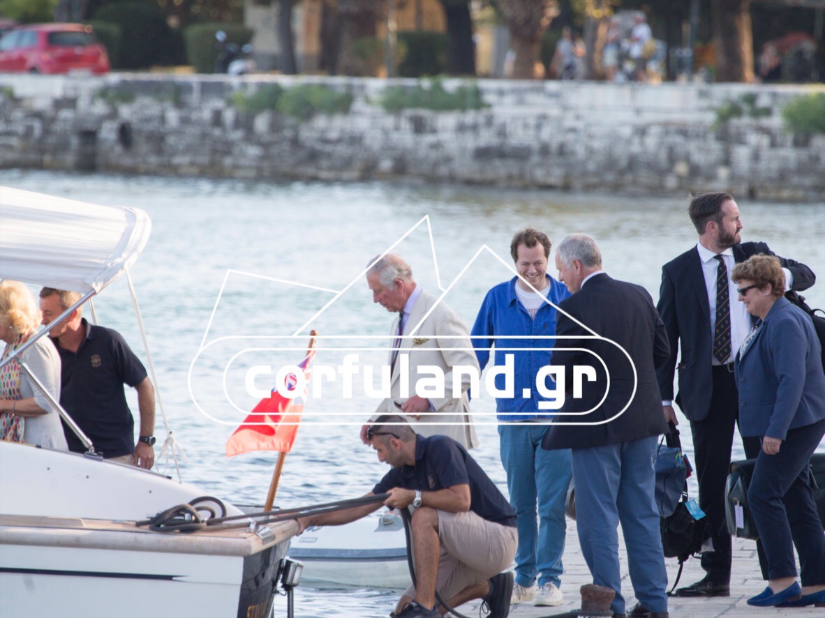 Στην Κέρκυρα ο πρίγκιπας Κάρολος και η Καμίλα