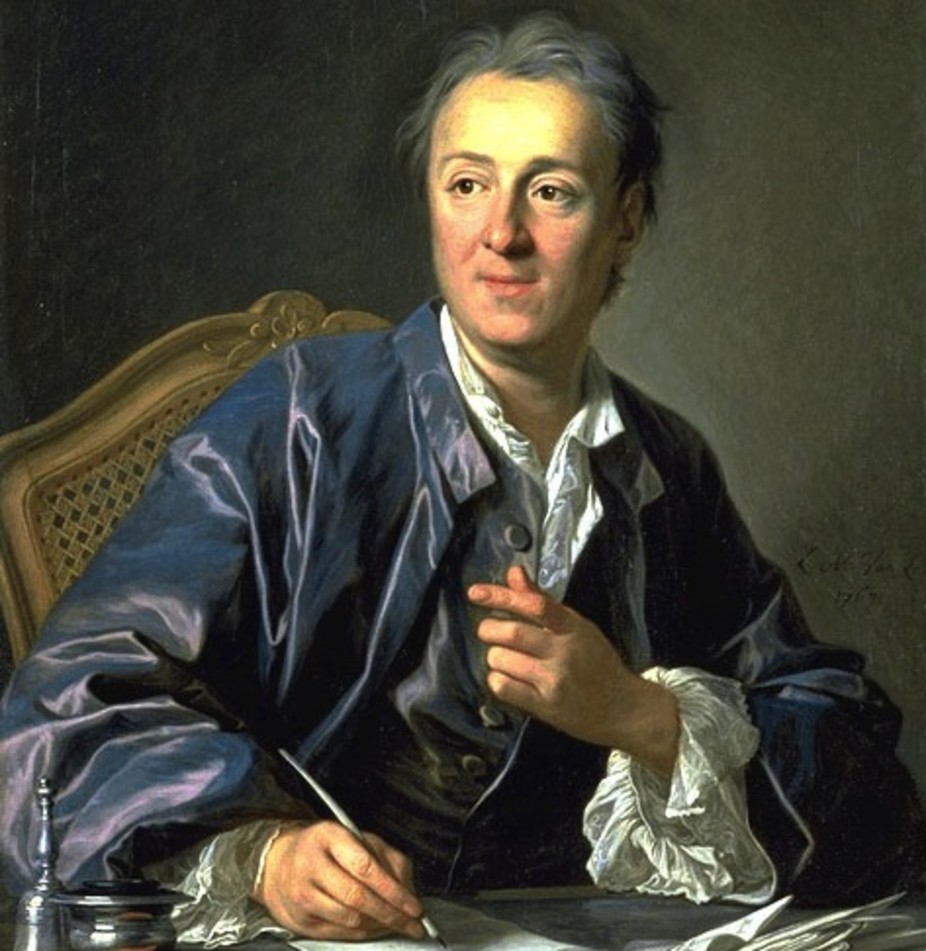 Denis Diderot : Οι άνθρωποι δεν πρόκειται να ελευθερωθούν προτού ο τελευταίος βασιλιάς στραγγαλιστεί με τα έντερα του τελευταίου παπά.
