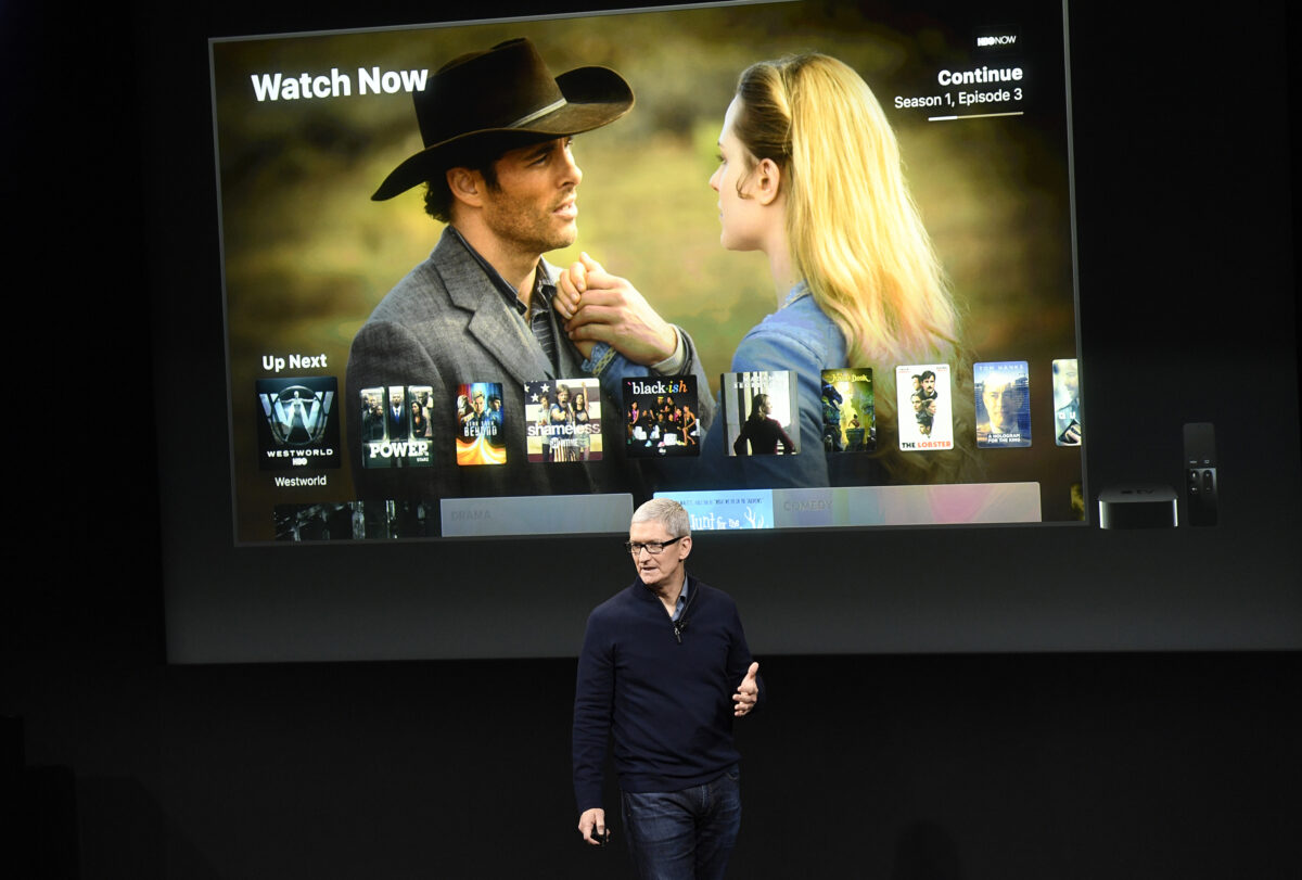 Τηλεόραση από Apple, Facebook, Google