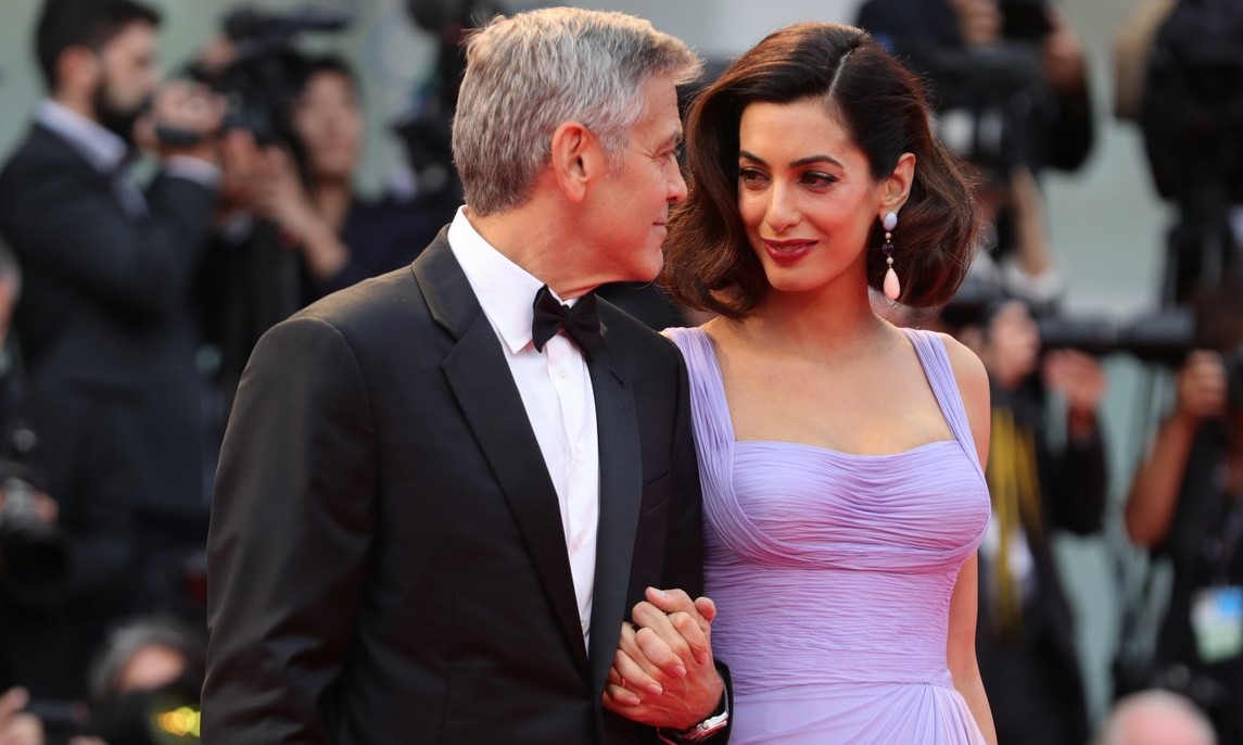 George Clooney & Amal Alammudin |