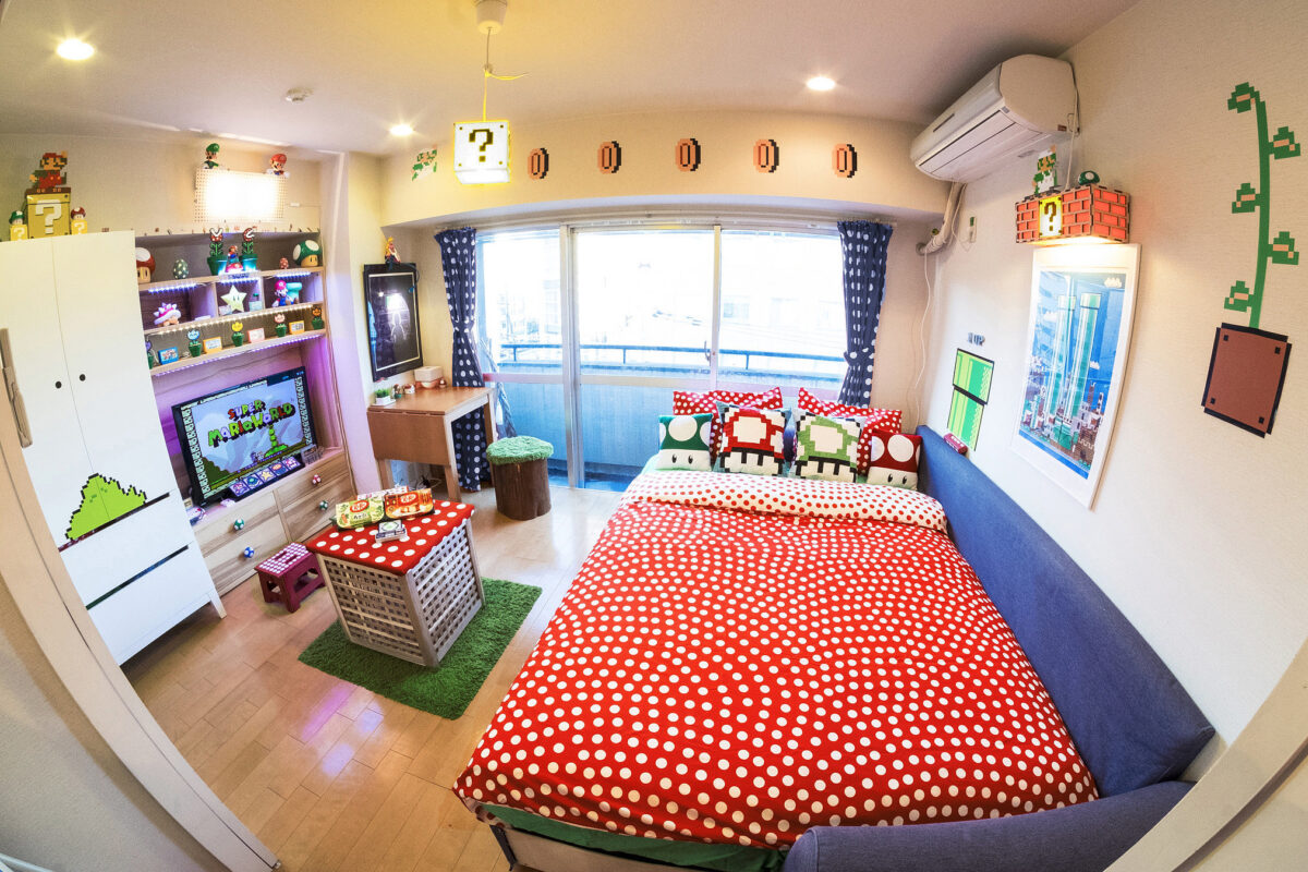 Είσαι fan του Super Mario; Σου βρήκαμε Airbnb να μείνεις