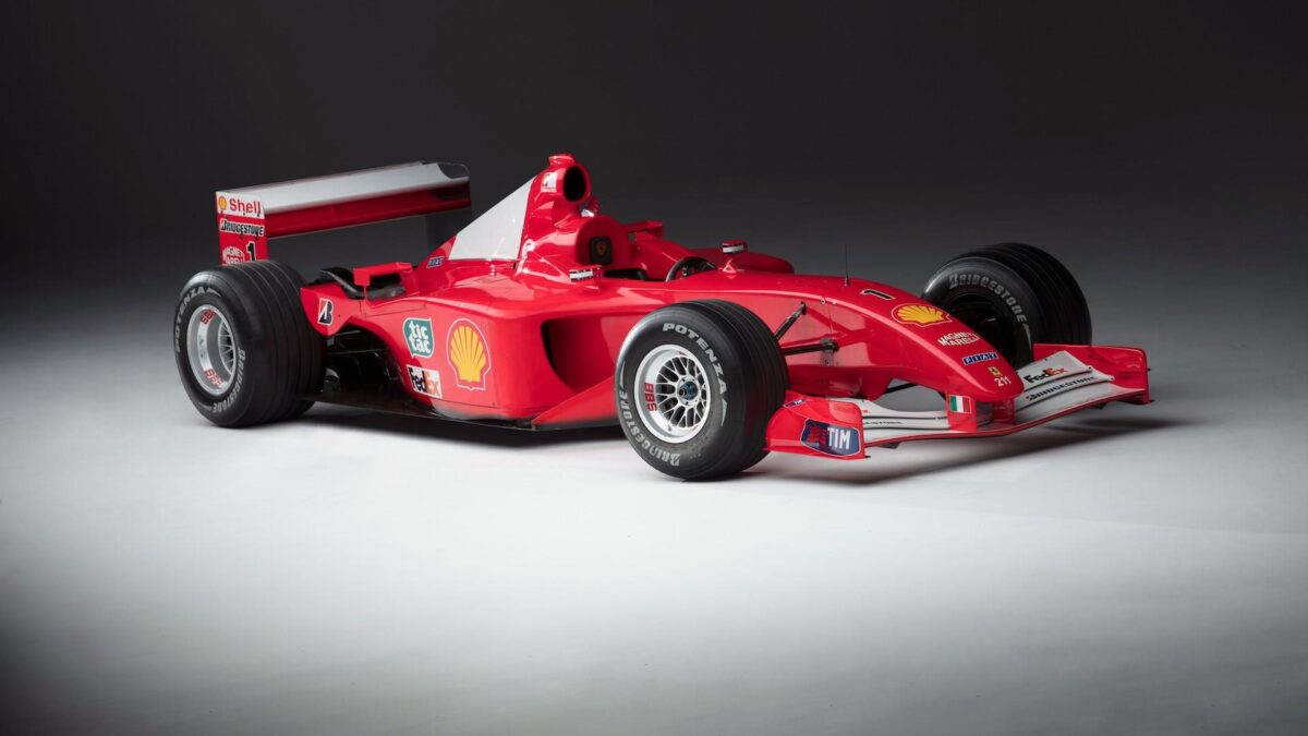 Δημοπρατείται η Ferrari F2001 του Michael Schumacher