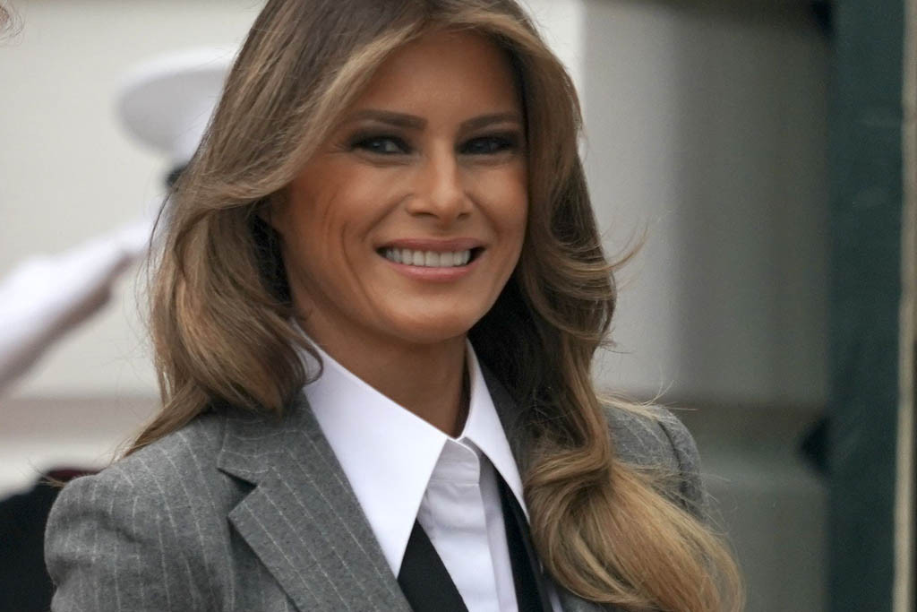 Melania Trump | Το sexy ανδρόγυνο στυλ της Πρώτης Κυρίας των ΗΠΑ που σαγήνευσε τον Justin Trudeau
