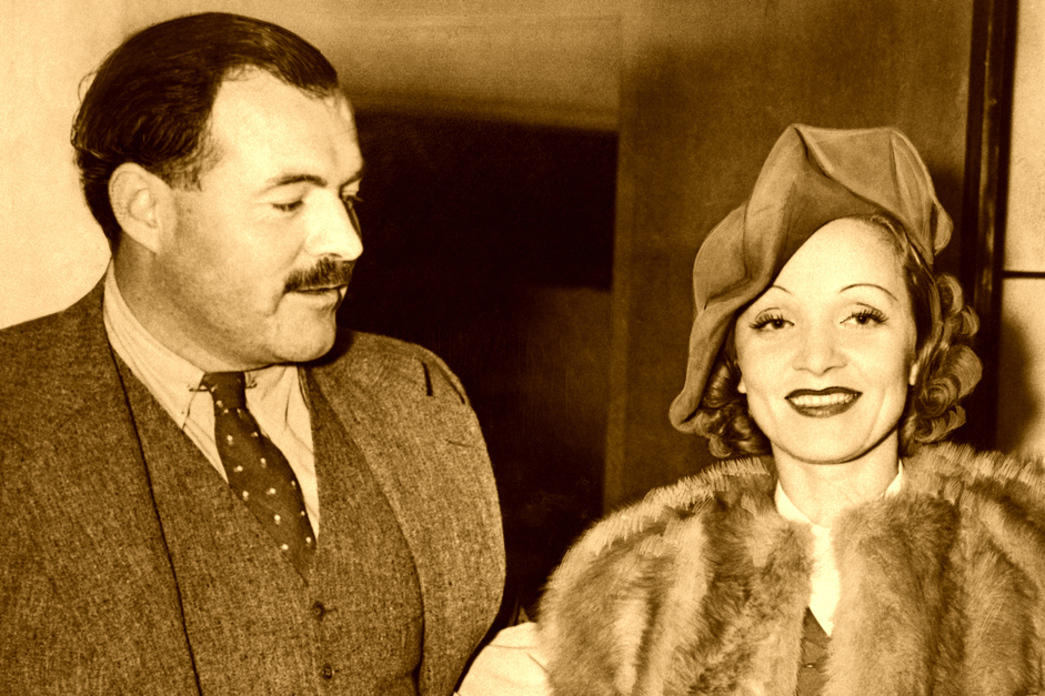 Ernest Heminway & Marlen Dietrich | Kάθε φορά που σε αγκαλιάζω αισθάνομαι σαν να έχω επιστρέψει σπίτι μου
