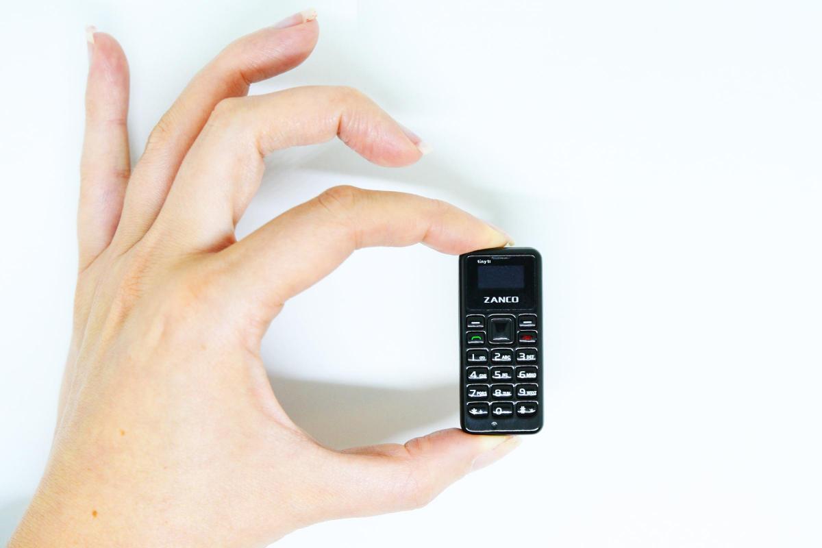 Zanco Tiny T1: Tο μικρότερο κινητό στον κόσμο