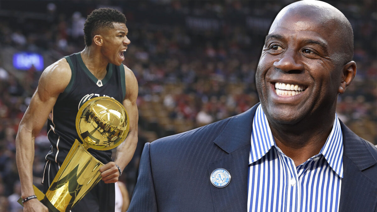 Εύσημα στον Γιάννη Αντετοκούνμπο από τον μεγάλο Μάτζικ Τζόνσον