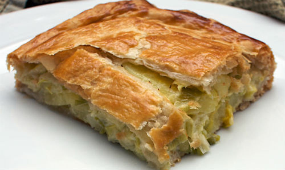 Υπέροχη συνταγή για τεμπελόπιτα με πράσο!