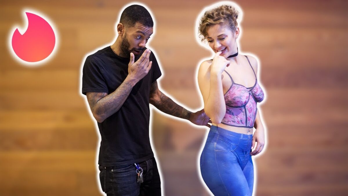 To απίθανο βίντεο με τη γυναίκα που πήγε σε ραντεβού ολόγυμνη, `ντύνοντας` το σώμα της με bodypainting