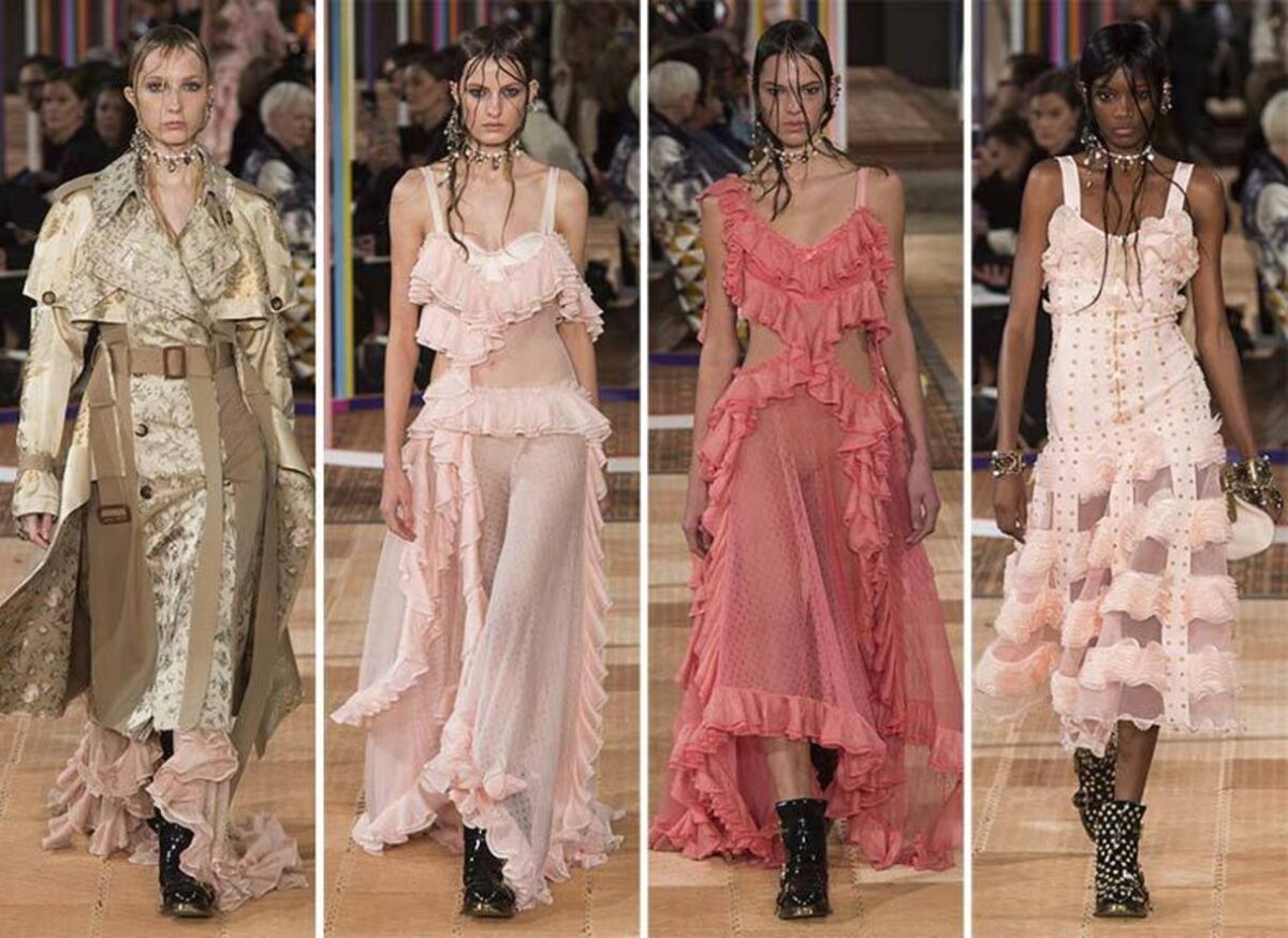 Alexander McQueen | H εκπληκτική- όλο ρομαντισμό -νέα του κολεξιόν στην Εβδομάδα Μόδας