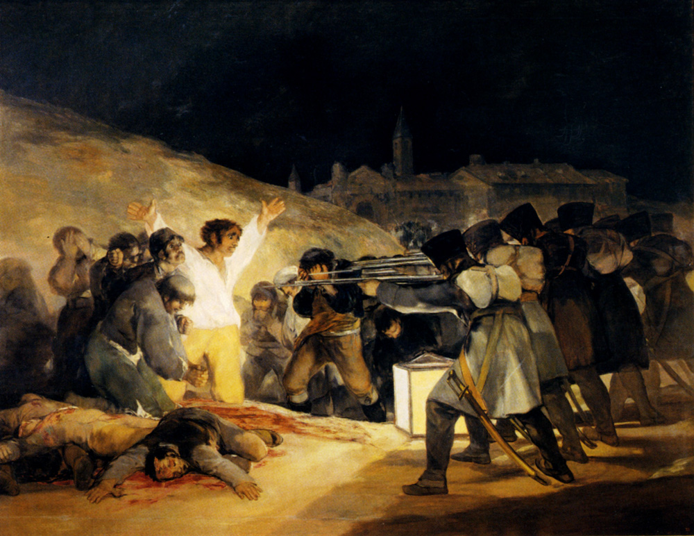 3η Μαΐου 1808 | Ο κορυφαίος πίνακας του Francisco Goya που επηρρέασε τον Picasso όταν δημιούργησε την Guernica
