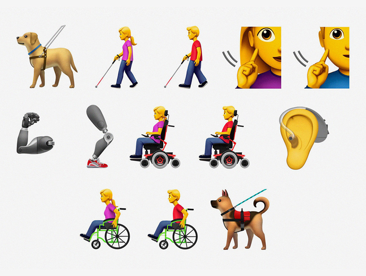 Η Apple εισάγει νέα emoji για ανθρώπους με ειδικές ικανότητες (Βίντεο)