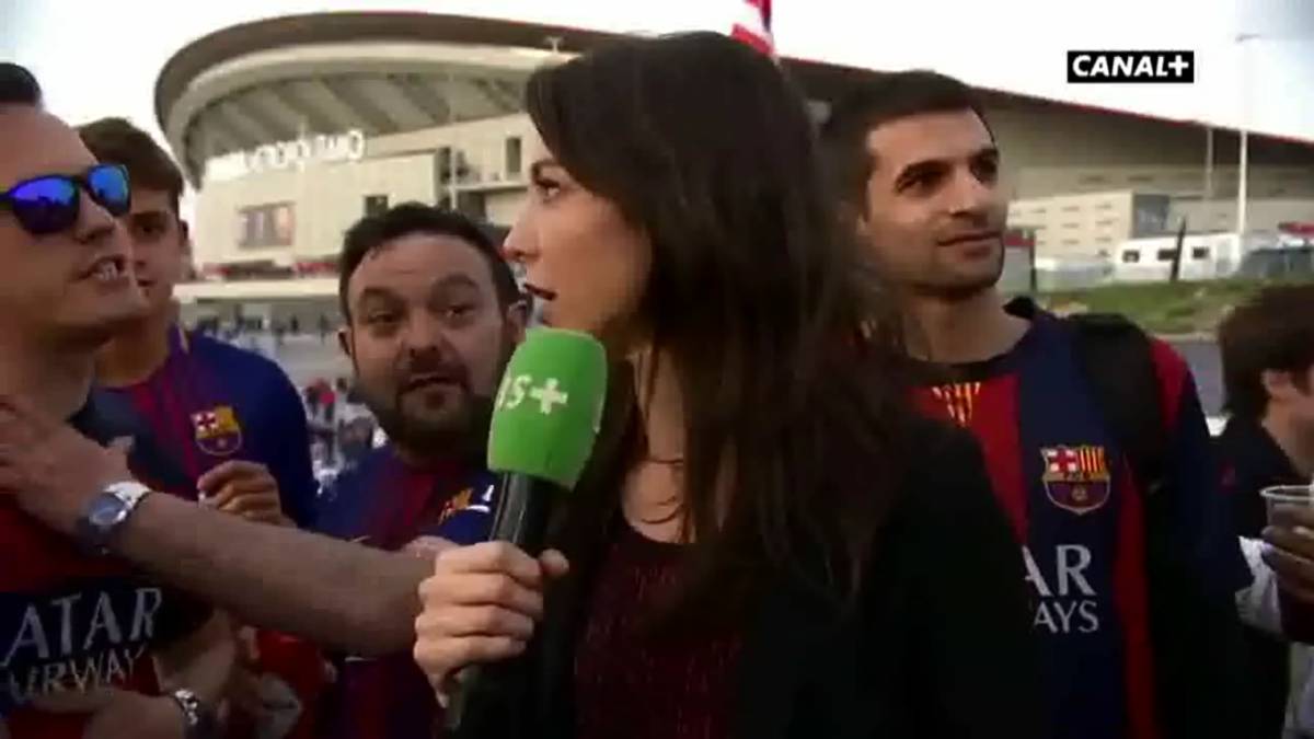 Οπαδός χούφτωσε σε live σύνδεση Γαλλίδα δημοσιογράφο (Βίντεο)