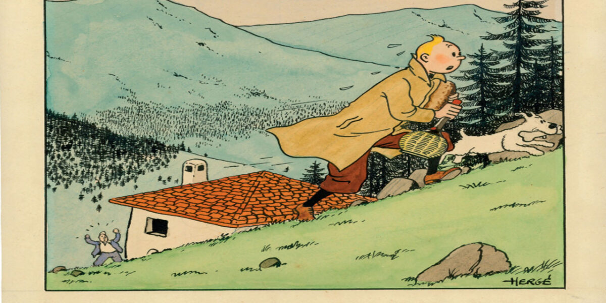 Σπάνια ακουαρέλα του Ερζέ πωλήθηκε 629.000 ευρώ – Ο «πατέρας» του Τεν τεν τη ζωγράφισε το 1939