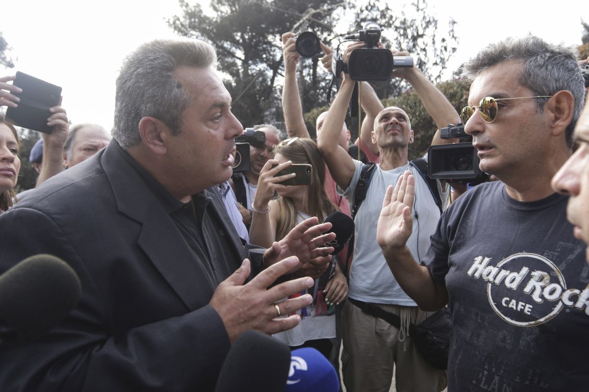 Μας αφήσατε να καούμε