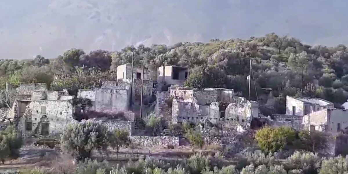 Αυτό είναι το χωριό της Κρήτης που βγαίνει στο «σφυρί»! (Βίντεο)
