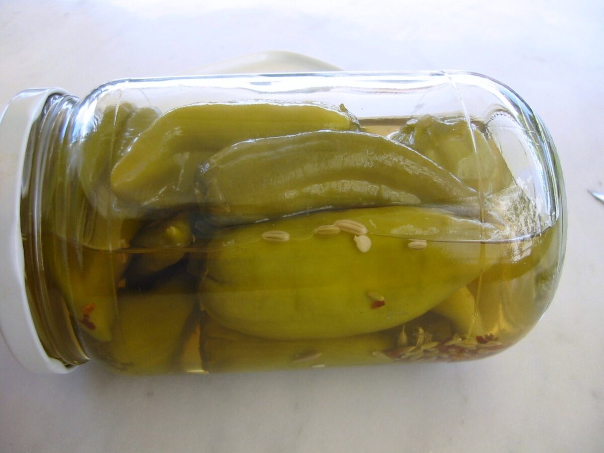 Συνταγή για πιπεριές Φλωρίνης - συντήρηση σε βάζα