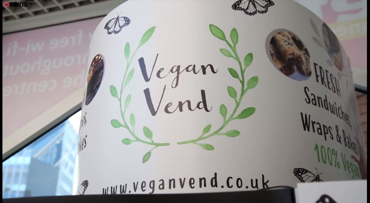 O πρώτος vegan αυτόματος πωλητής είναι γεγονός (Βίντεο)