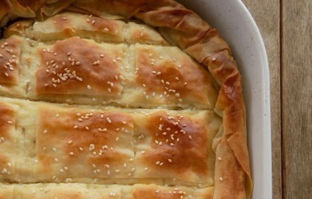 Συνταγή για τυρόπιτα με μυζήθρα