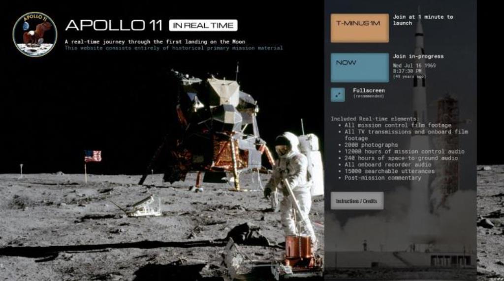 Ταξιδέψτε στο φεγγάρι σε real time, από την εκτόξευση μέχρι την προσελήνωση