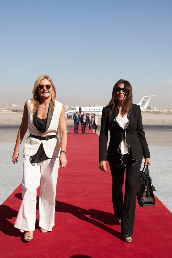 Μαρέβα Μητσοτάκη | Η chic, αέρινη εμφάνισή της στο Κάιρο