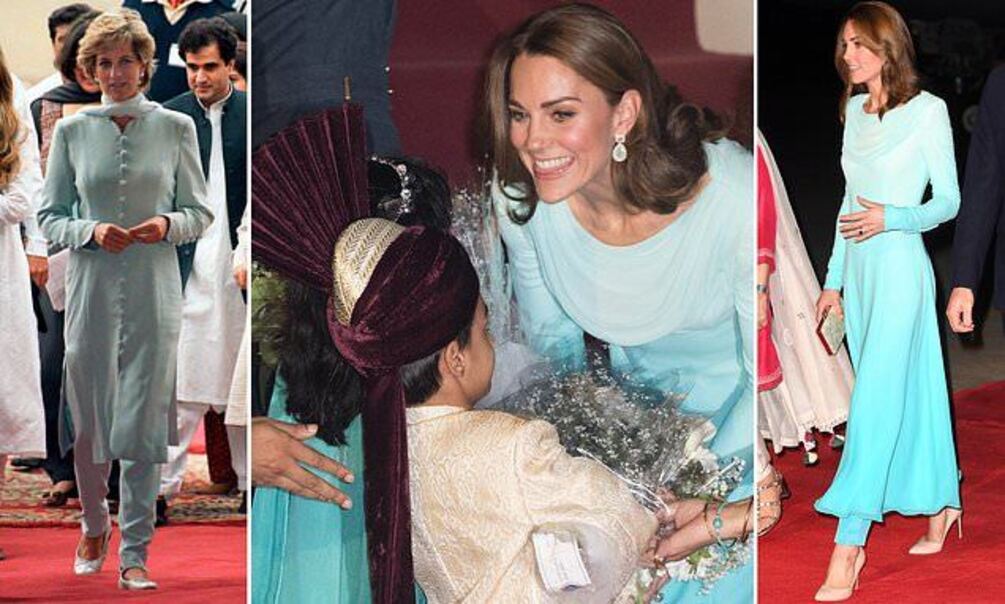 Kate Middleton | H θαυμάσιες εμφάνισεις της στο Πακιστάν που θύμιζαν την πριγκίπισσα Diana