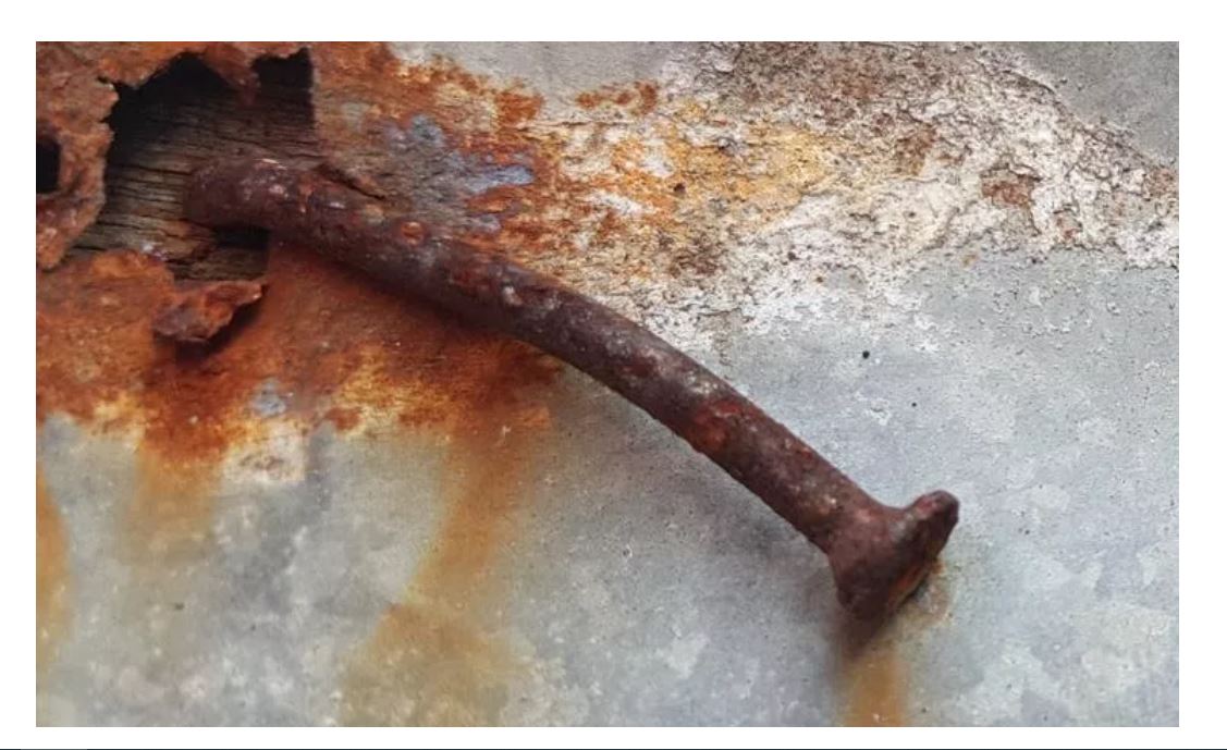 Δεν είναι η σκουριά που κάνει ένα καρφί επικίνδυνο για τέτανο!