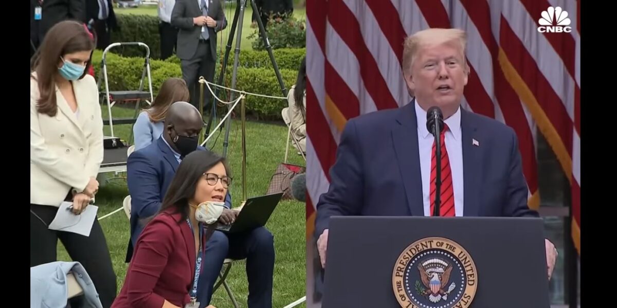 Νέος καβγάς Τραμπ με δημοσιογράφο – Η ερώτηση που τον έκανε να φύγει από τη συνέντευξη Τύπου (Βίντεο)