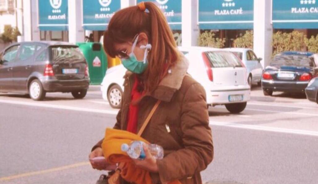 9 χρόνια πριν, εγώ, με μάσκα στην Ιταλία…