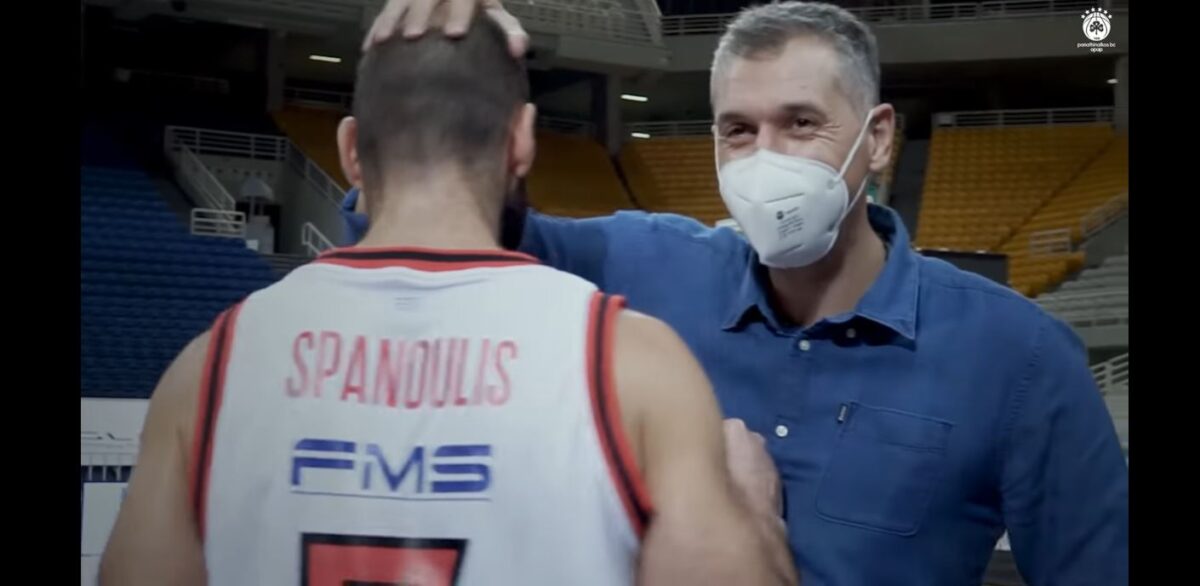 Παναθηναϊκός–Ολυμπιακός: Η συνάντηση Διαμαντίδη-Σπανούλη – Τι κατέγραψε η παρακάμερα (Βίντεο)